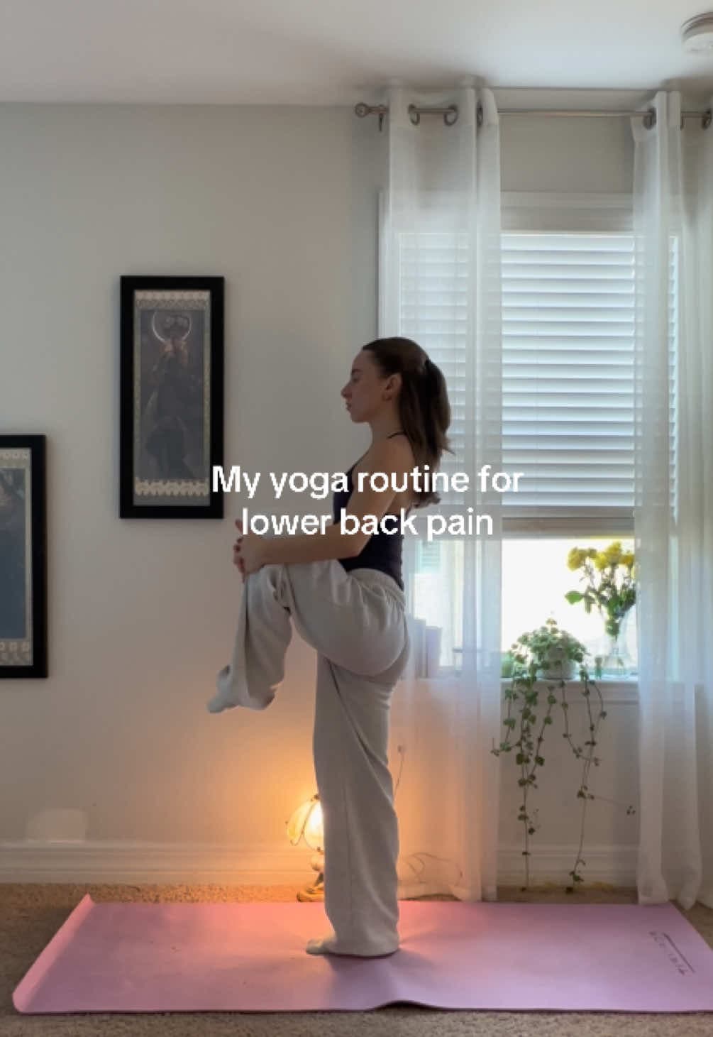 @liabella.yoga — Yoga I do for my lower back & herniated disc pain 🌝 don’t do anything that hurts xx #yogaflow #lowerbackpain #movement #yogateacher #yogapose 