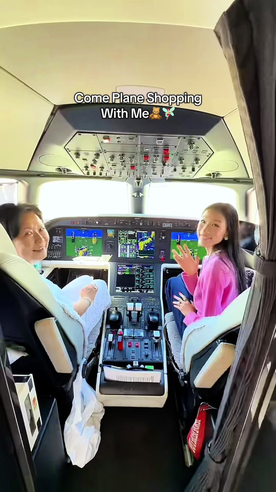 @beccaxbloom — Come plane shopping with me! ❤️🪽🪽 #plane #jet #gulfstream #challenger #privatejet 