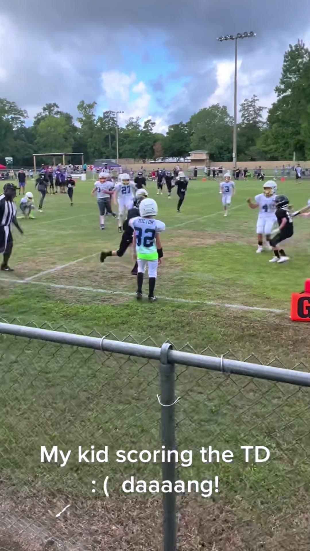 @happypawworld — These Young Football Players Turned Every Defensive Stop Into A Highlight Worth Watching Again And Again!#HighSchoolFootball#FootballHighlights#nfl#fyp#usa 