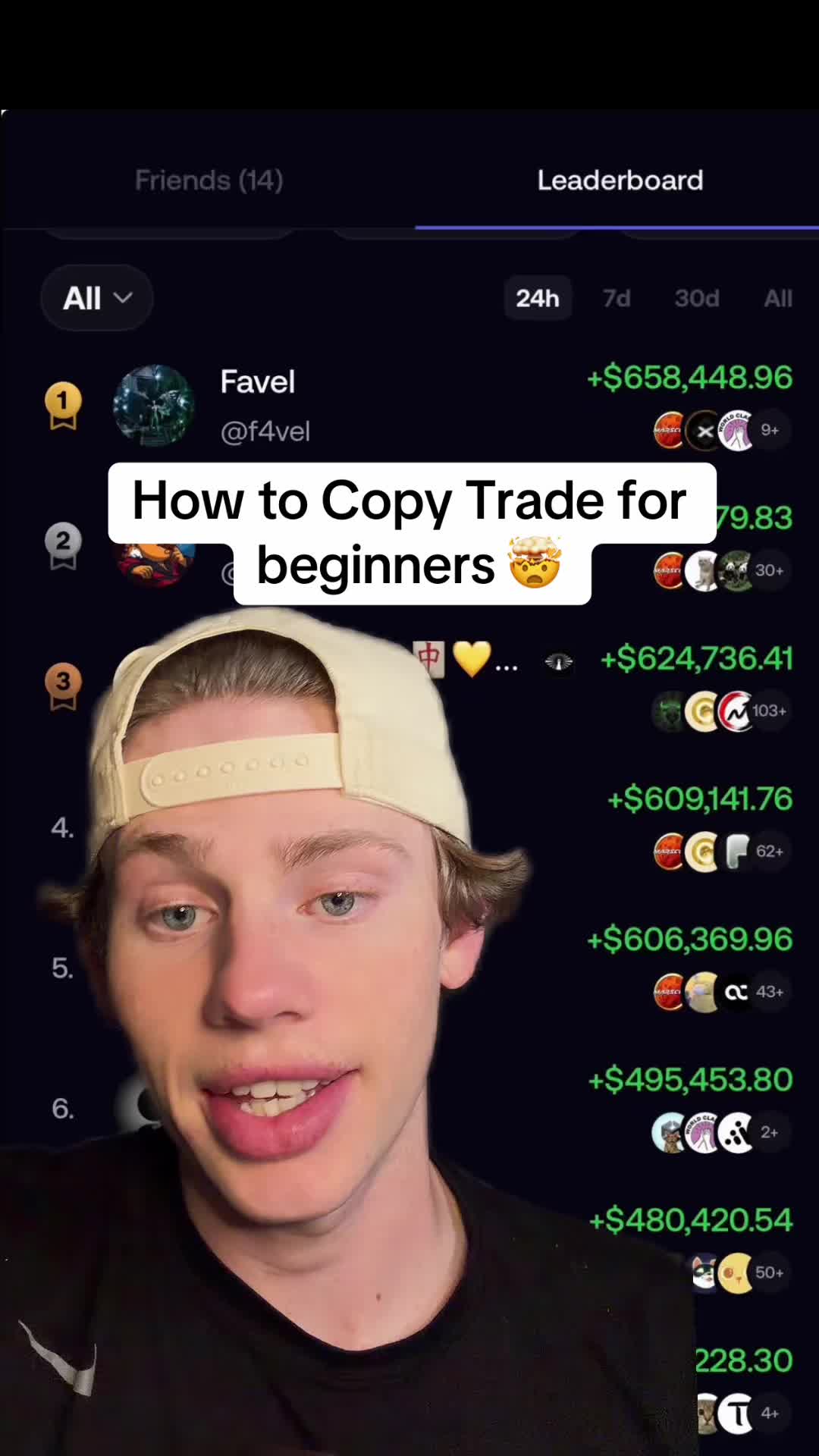 @jakemovings — Copy trade for beginners #trading #crypto #memecoins 