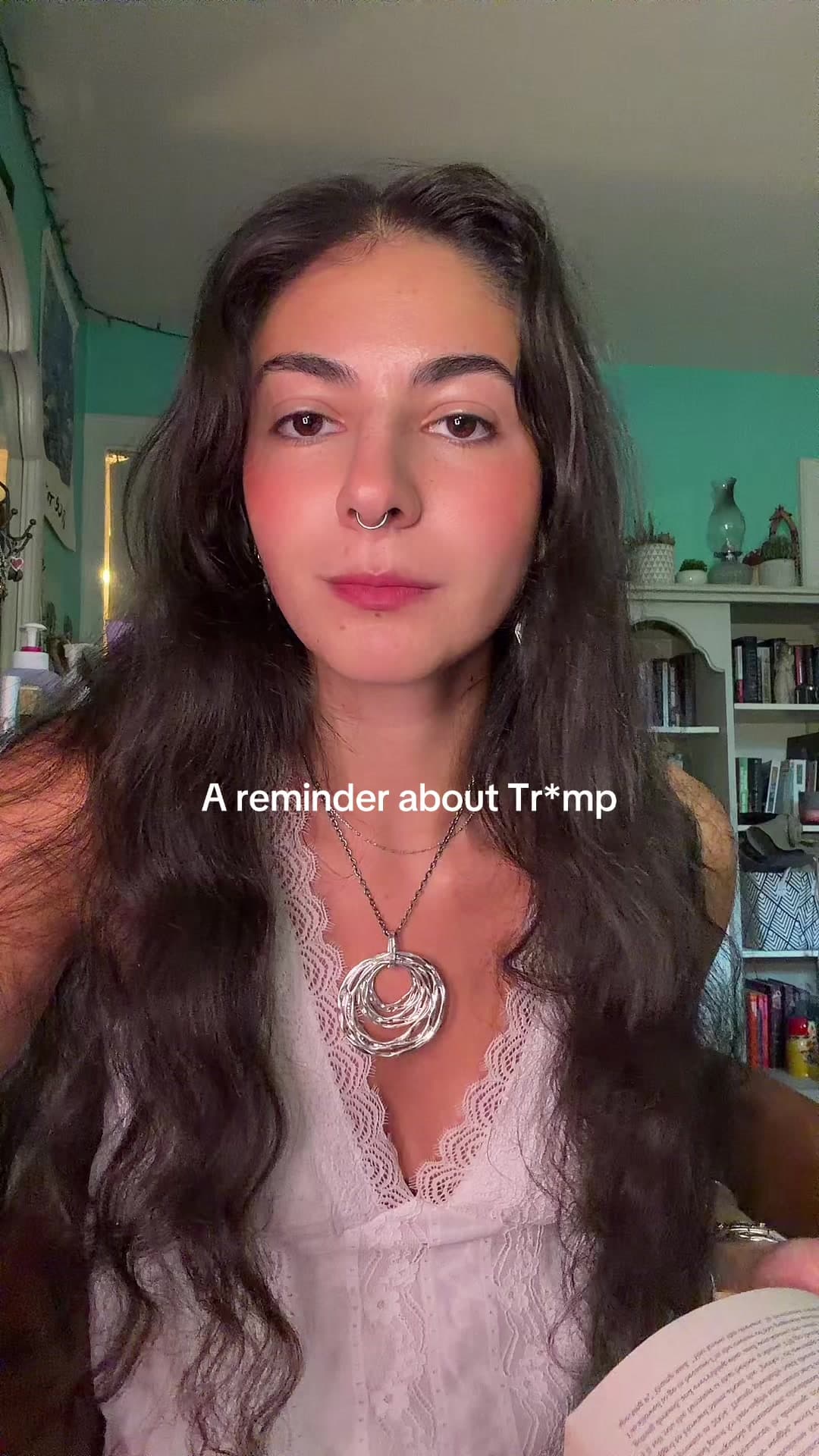 @tryingmayabest — Daily crash out about how much I fucking hate Donald Trump #fdt #liberal #leftist 