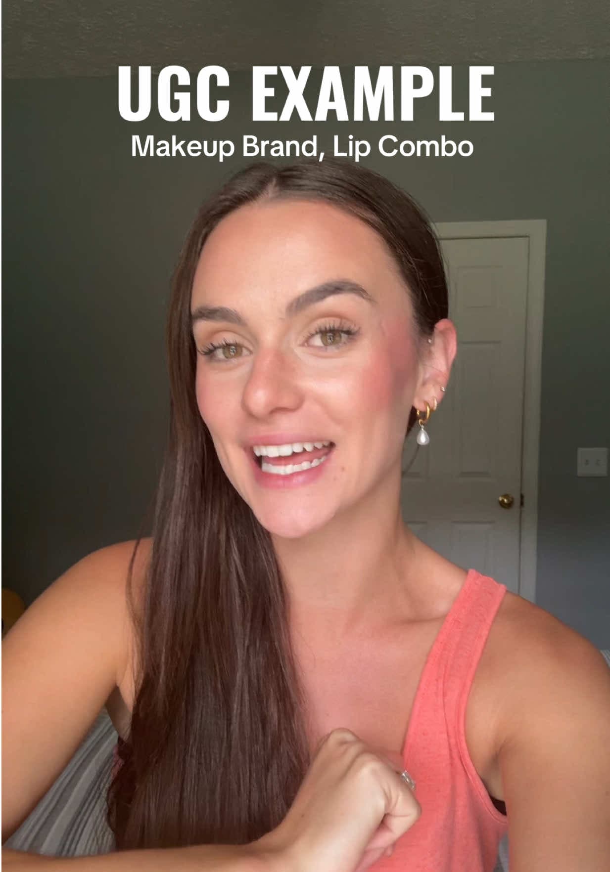 @sarahbanks.ugc — Here is a fun UGC example I created for a makeup brand!! I LOVE this lip combo! #ugc #ugcexample #ugccreator #ugccontentcreator #ugccontent  