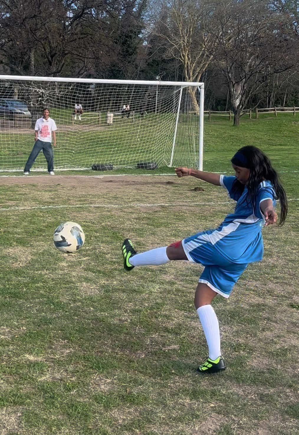 @missy_cam_m — We only had 2 days of training guys give us grace, we never did this before😭I got a nickname bathi I’m TLB😤😤#missy_cam_m #fyp #footballbaddie #football 