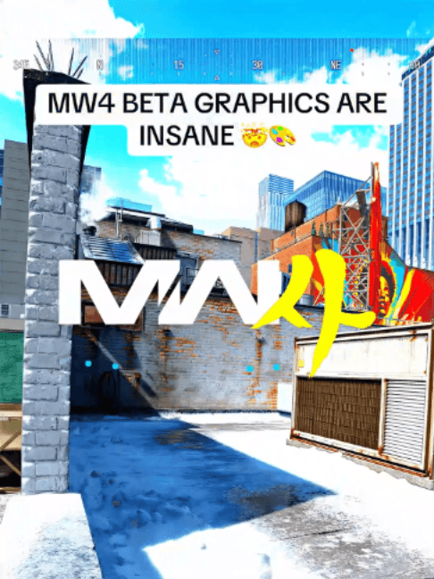 @mr.punisheer — The MW4 Beta Graphics are ABSOLUTELY INSANE... 🤯🎨 #MW4 #Beta Testing out the Modern Warfare 4 Beta and the visual upgrade is mind-blowing. 📉✨ The movement and lighting feel incredible!