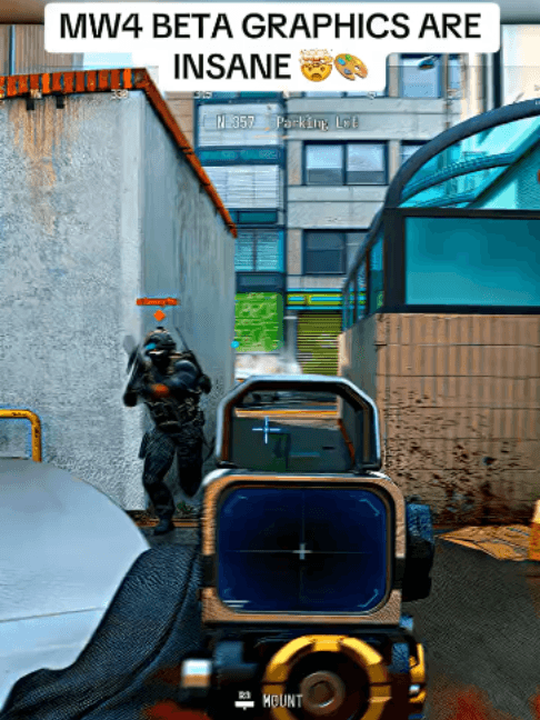 @mr.punisheer — MW4 Beta in 4K 120FPS looks like REAL LIFE... 🤯 real life vs gaming? 