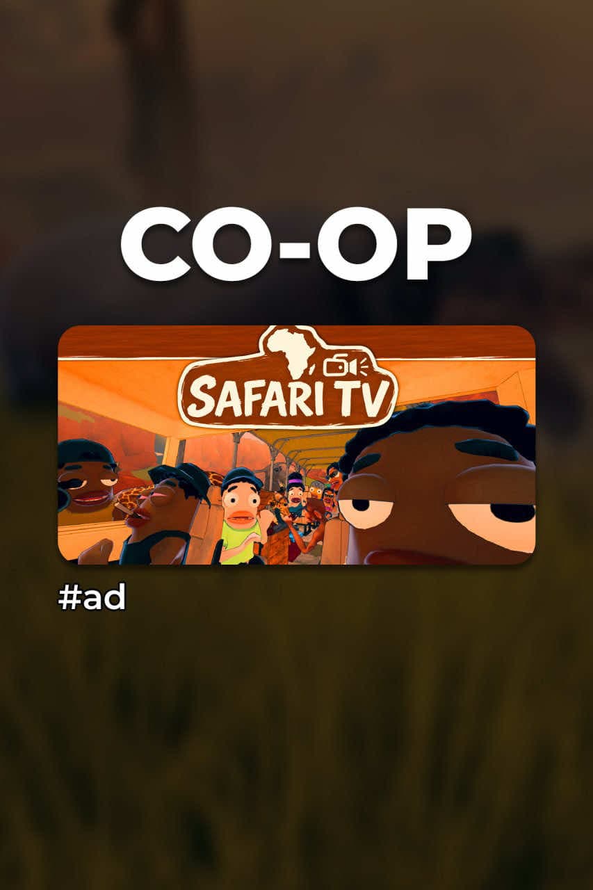 @friendslopgaming — 𝗔𝗱 - Run A Safari Park In This NEW Co-Op Game! 🦒