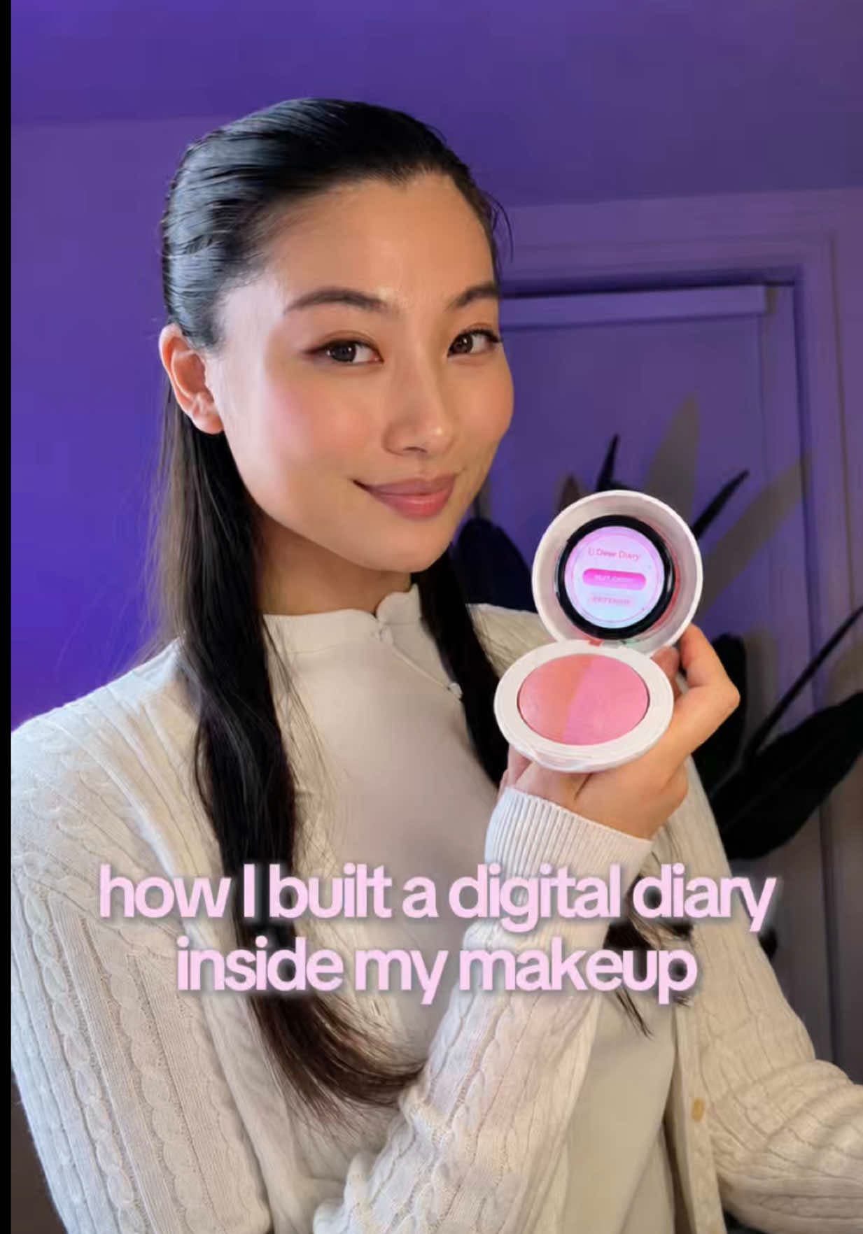 @mia_yilin — how i built a digital diary inside my makeup!!