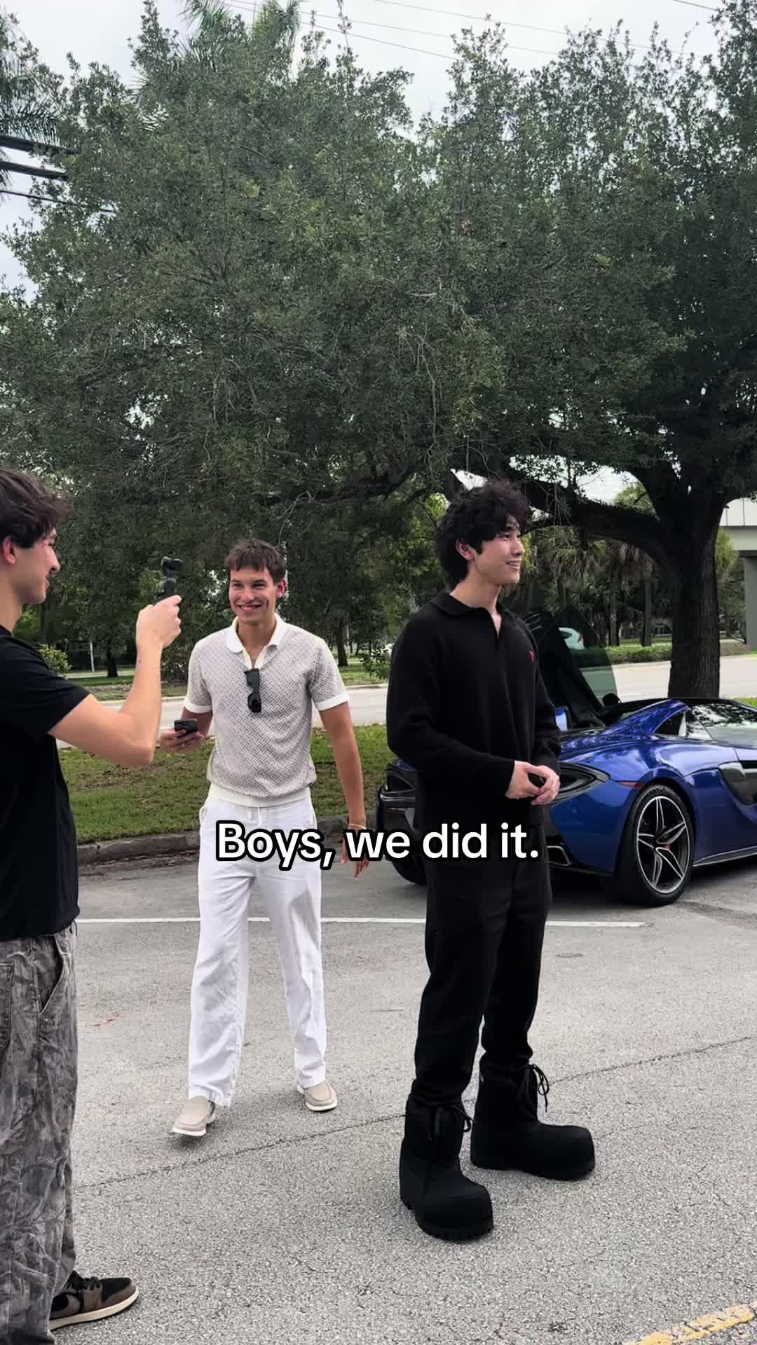 @jameswangofficial — We did it boys 