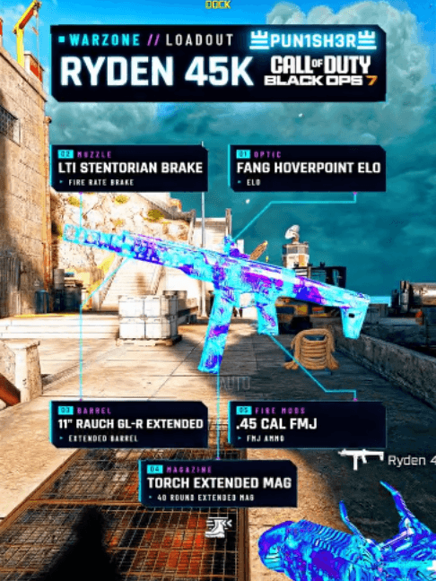 @mr.punisheer — The NEW Warzone Meta: Ryden 45K 👑📉 