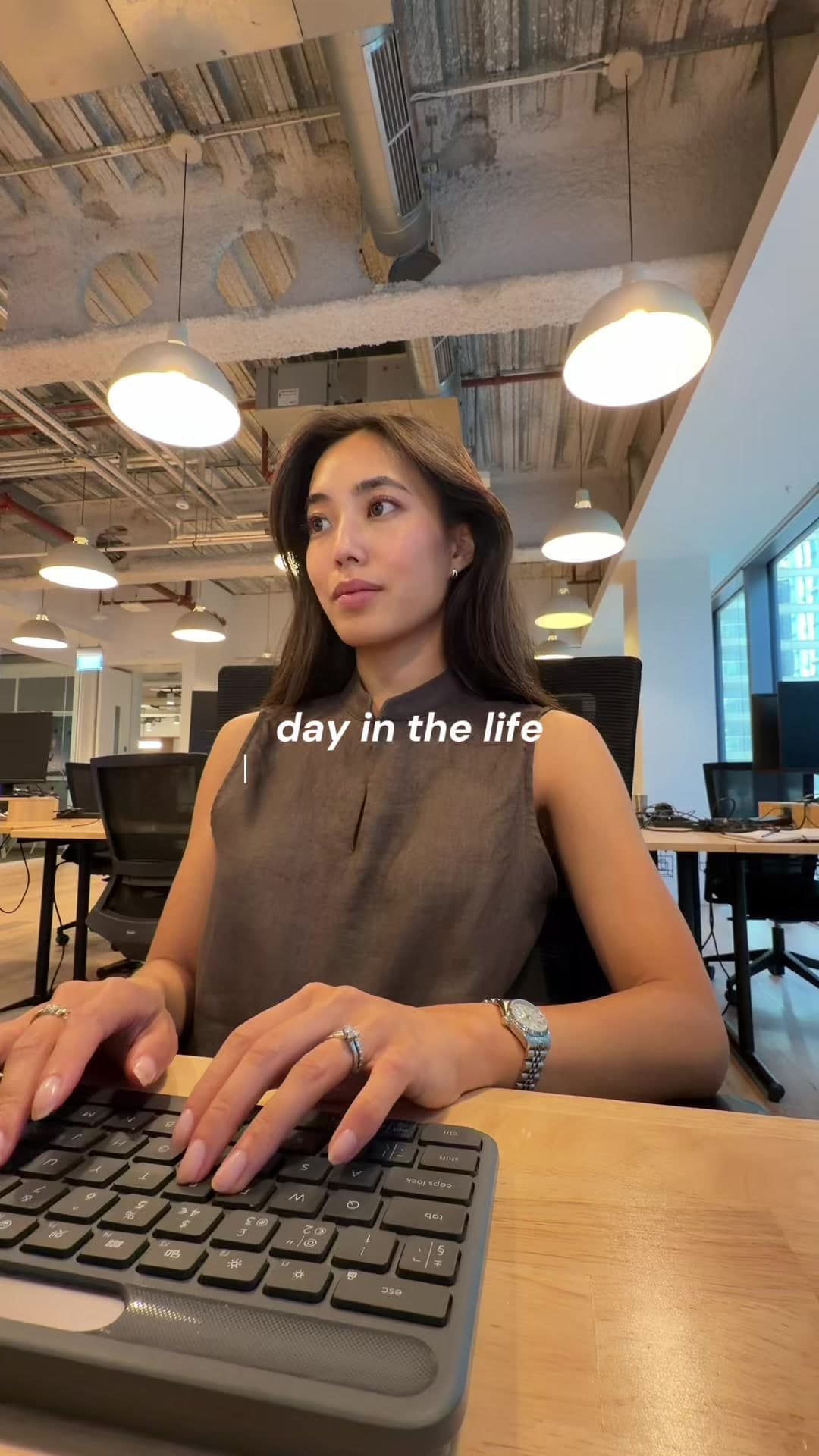 @marthahwin — Day in the life of taking my fine time to get ready in the morning 👩🏻‍💻✨  