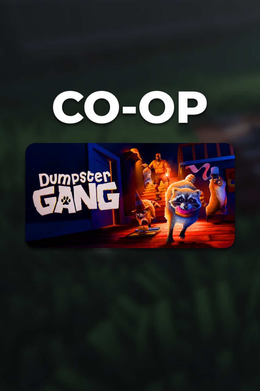 @friendslopgaming — Play As Raccoons In This NEW Co-Op Game! 🦝