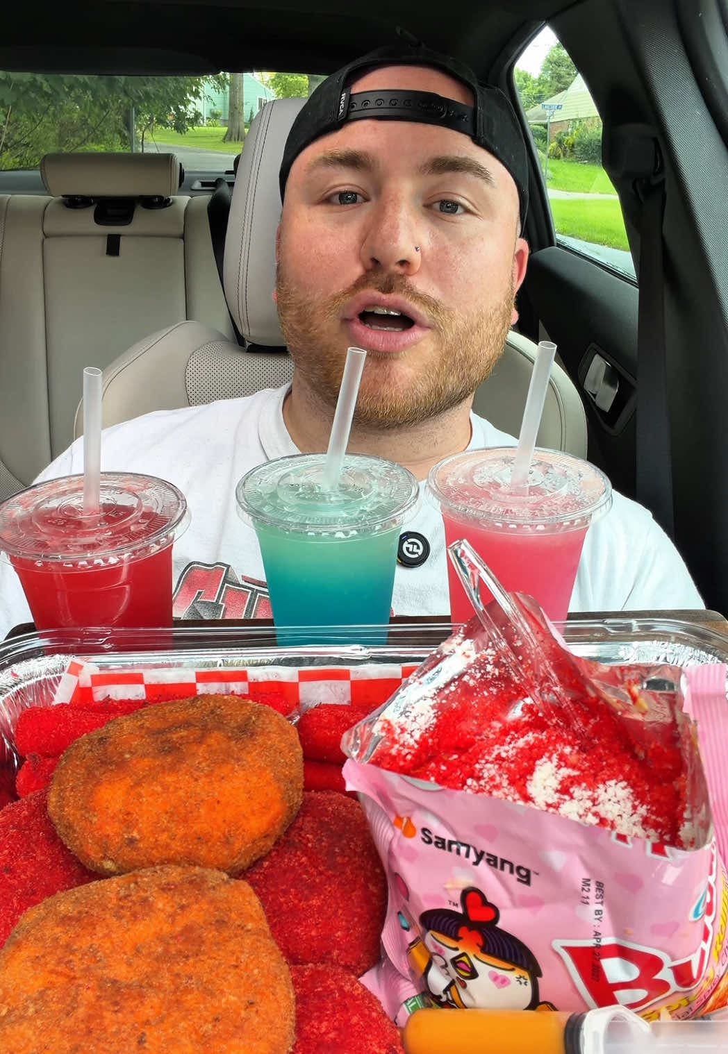@codychows — @boudinspot got them BALLZ 🔥💯 #hotcheetos #mukbangeatingshow #foodie #fypシ #viral 