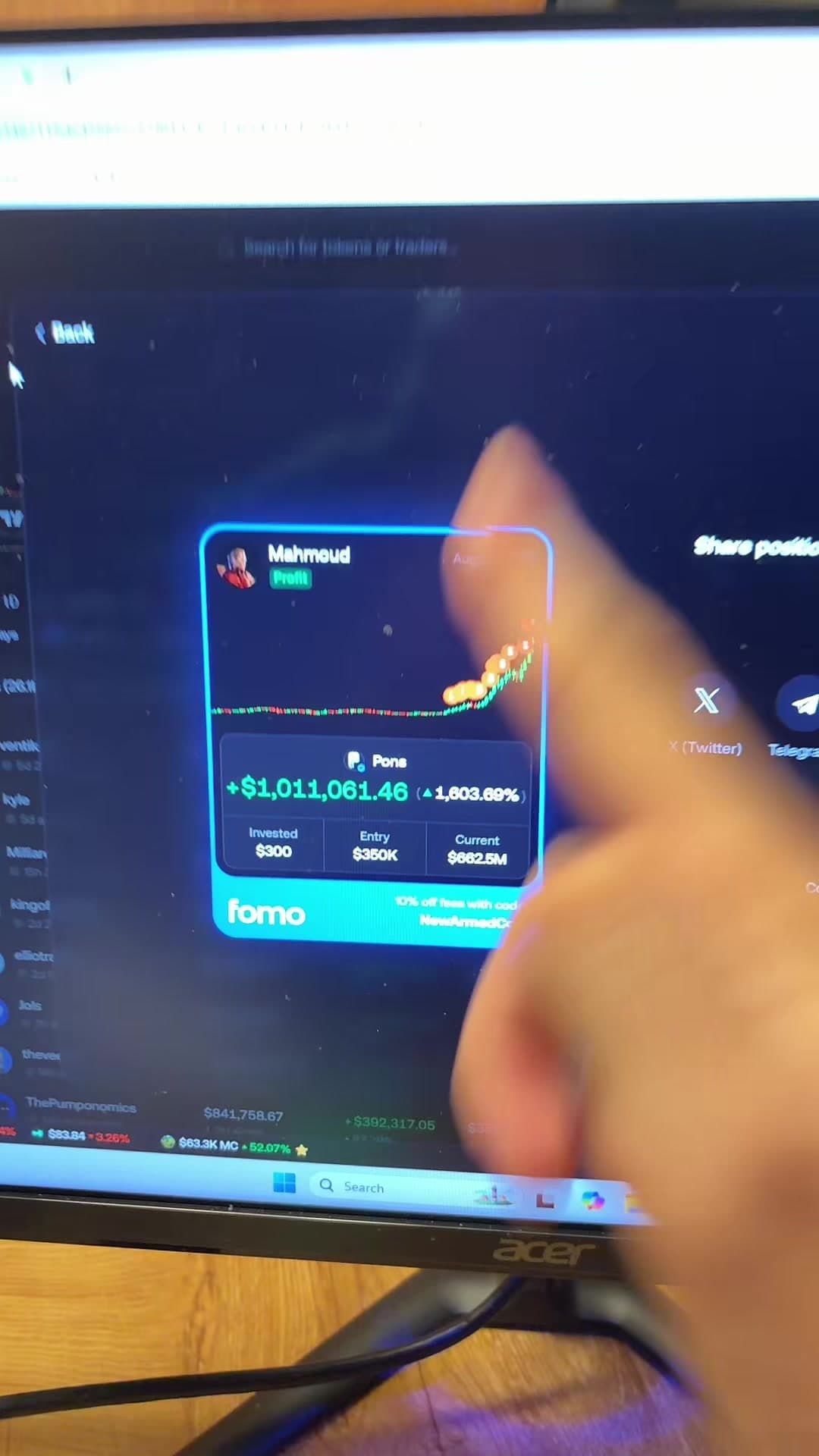 @mahmoudboxtv — I can’t believe this #memecoins #crypto 