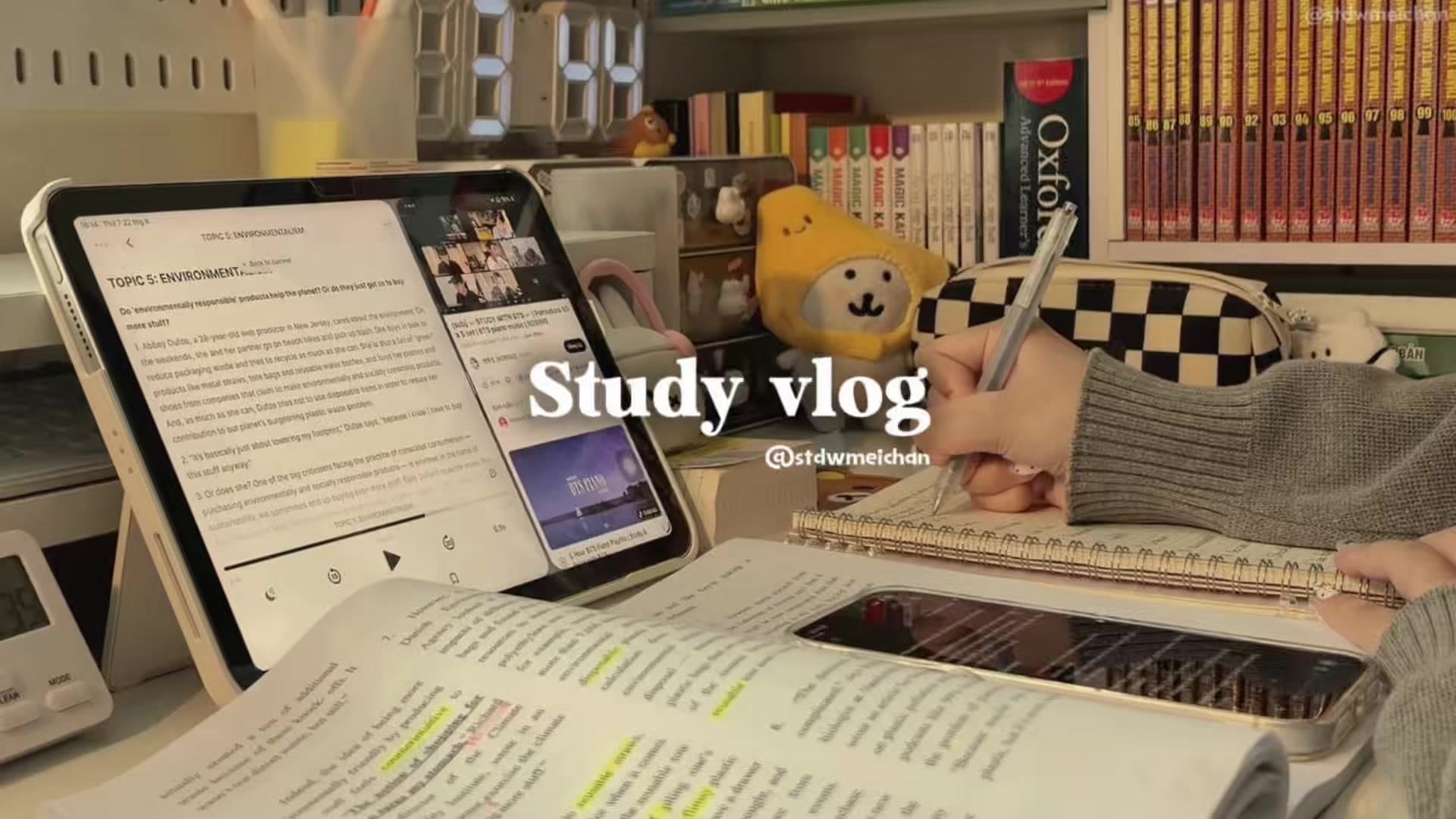 @_stdwmeichan_ — (5.9.26) | Study smarter, not harder 📚📖🎧 Turning my dense readings and lecture notes into lifelike audio with