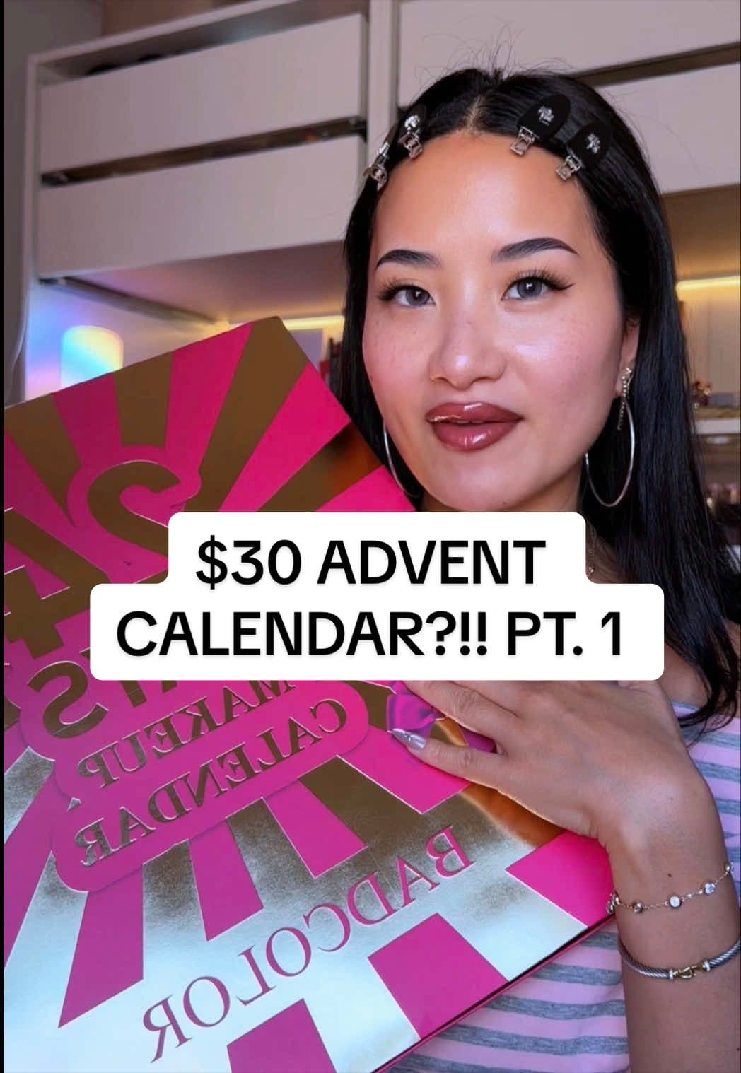 @demingai — $30 ADVENT CALENDAR YALL 🤣👀🧐 #makeup #adventcalendar #makeupreview #honestreview #affordablemakeup 