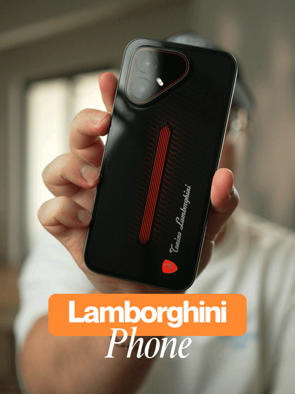 @imparkerburton — I just got a Lamborghini phone! #tech #android #imparkerburton #androidguy 